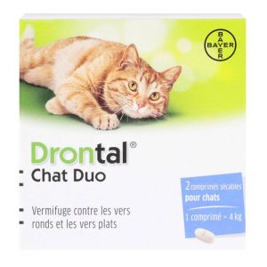 Drontal Chat Duo Bte 2 Cprs
