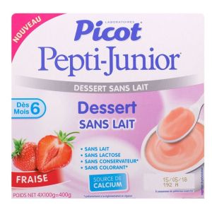 Pepti-junior Cr Dess Fraise*4