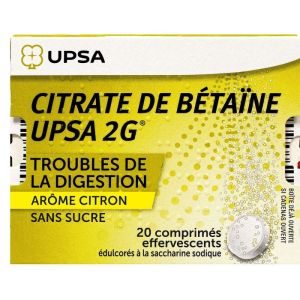 Citrate Betaine Citron Upsa 20