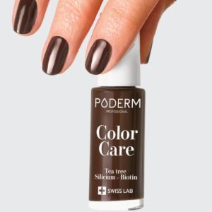Poderm Vernis à ongles Tea Trea Color Care Brun 8mL