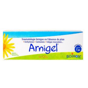 Arnigel Boiron - Gel arnica bébé - Coups, bleu, bosse, contusion