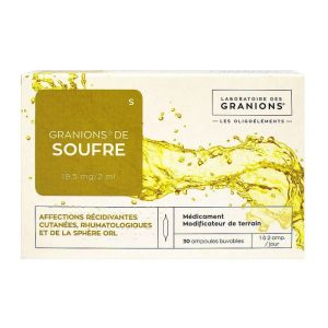 Granions Soufre Buv A.2ml 30