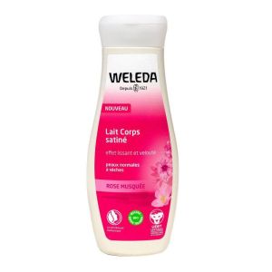 Weleda Lait Corps Satin Rose Musq Fl200ml