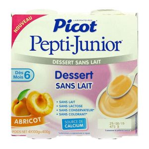 Pepti-junior Cr Dess Abricot*4