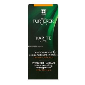 René Furterer Karité Nutri Nuit capillaire nutrition intense - Cheveux très secs -75 ml