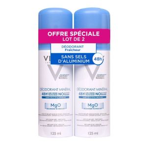 Vichy Deo Mineral Spray 48h 125mlx2