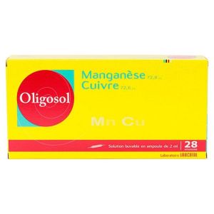 Oligosol Mn-cu Buv A.2ml 28