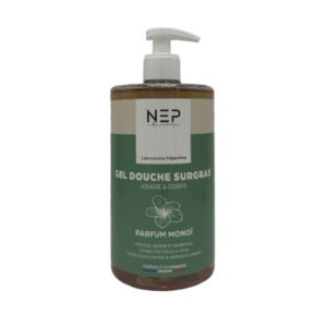 NEP Gel douche Surgras Monoï 750 mL
