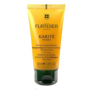 René Furterer Karité Hydra Shampooing hydratation brillance - Cheveux secs - 50 ml