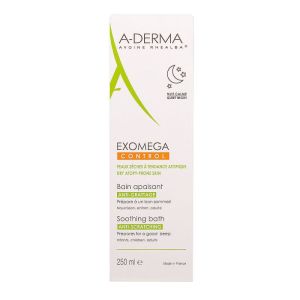 A-DERMA EXOMEGA CONTROL Bain apaisant - Peaux sujettes à l'eczéma atopique - Corps - 250ml