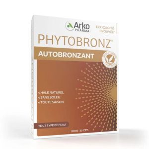 Phytobronz Autobronzant 30 Gélules Hâle naturel