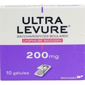 Ultra-levure 200mg Gelu Bt10