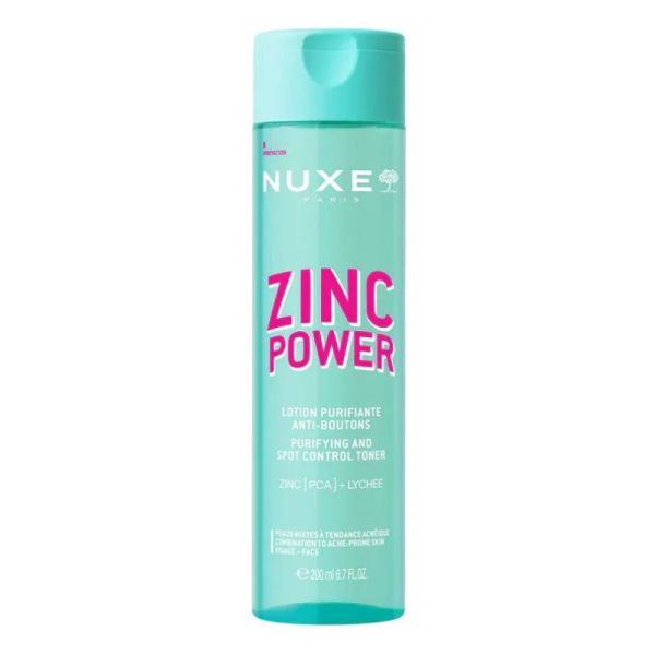 Nuxe Zinc Power Lotion purifiante - 200 mL