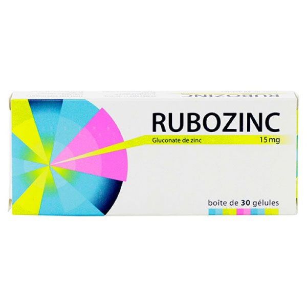 Rubozinc 15mg Gelu Bt30