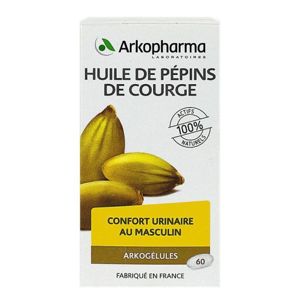 Arkog Huile Pepin Courge 60 Gel