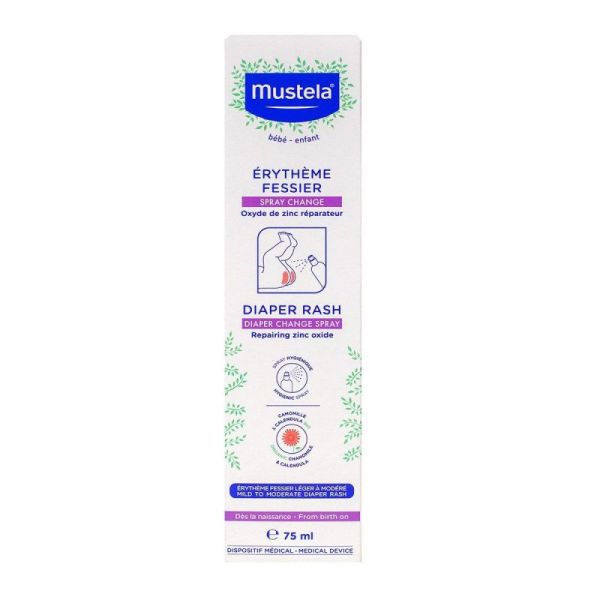 Mustela  Spray Change Eryth Fessier 75ml