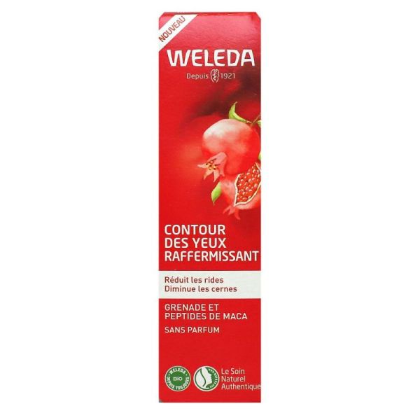 Weleda Contour Yeux Raffermissant Grenade et peptides de MACA, 12 mL
