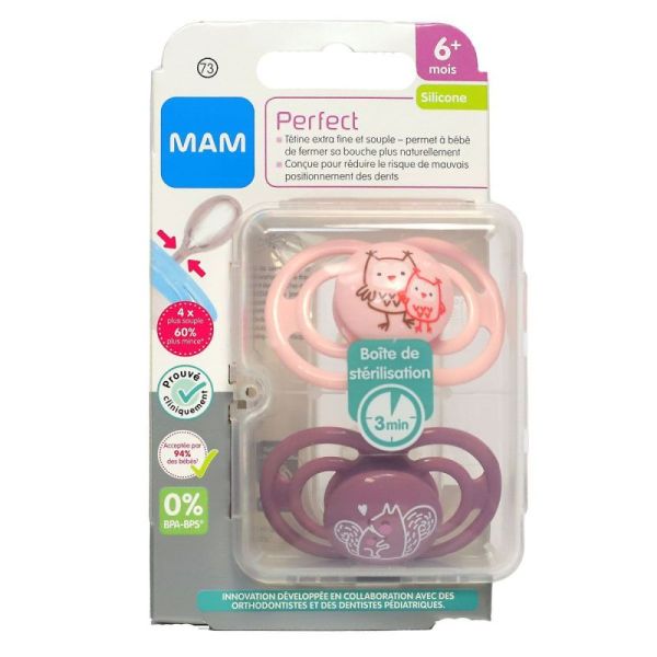 Mam Sucett Perf 6+m Standard Sil X2