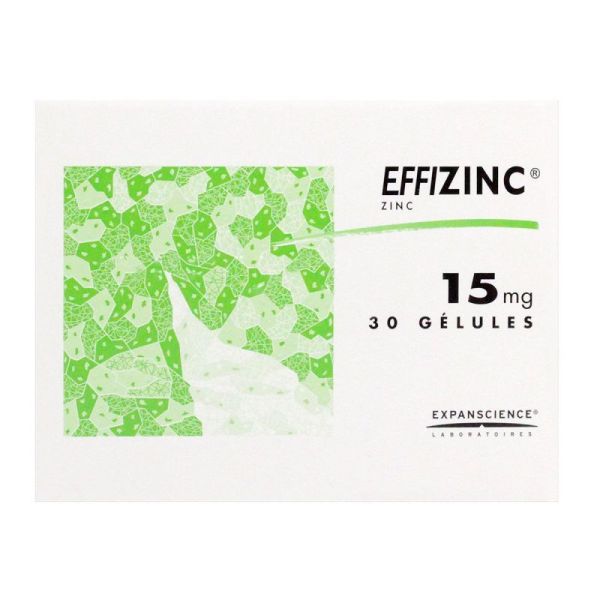 Effizinc 15mg Gelu Bt30