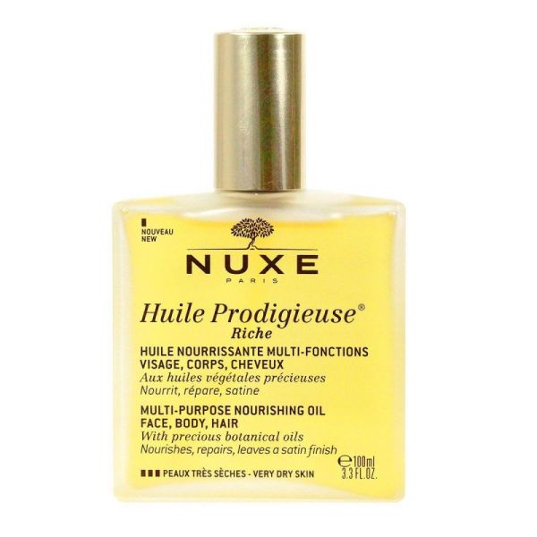 HUILE PRODIGIEUSE®RICHE - Huile nourrissante multi-fonctions visage, corps, cheveux