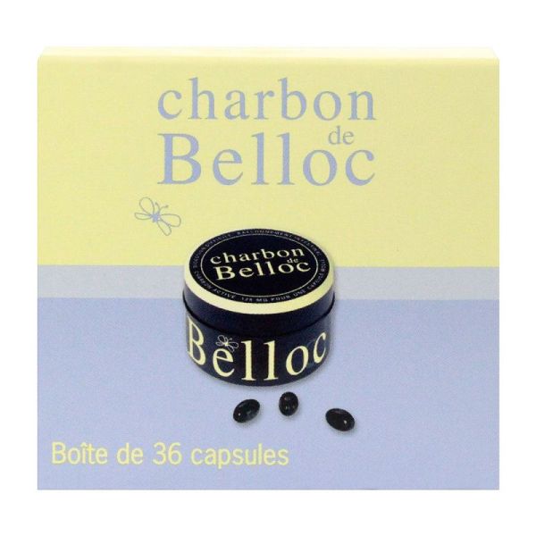 Charbon Belloc 125mg Caps Me36