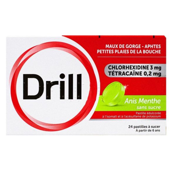 Drill Past Ssucre Menthe Anise 24