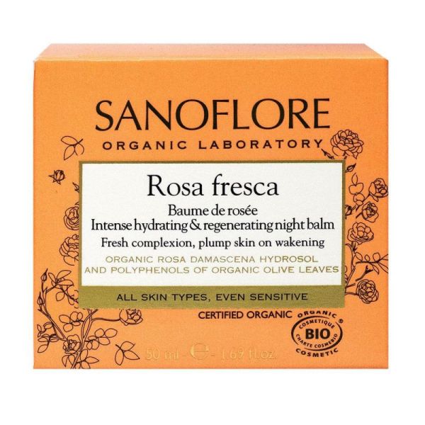 Sanf Rosa Fresca Baume Rosee De Nuit