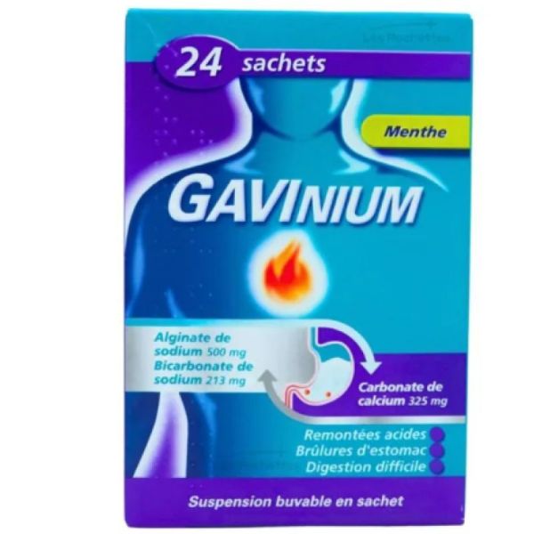 Gavinium 24 sachets buvables