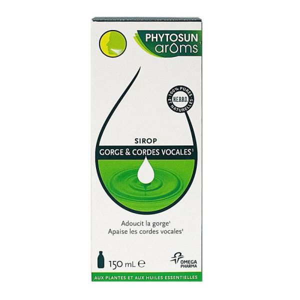 Phytosun Sirop Gorge Cordes Vocales