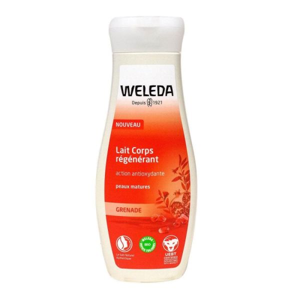 Weleda Lait Corps Regener Grenade Fl200ml