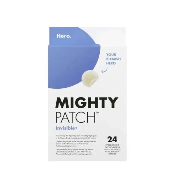 Hero Mighty Patch Invisible+ - 24 patchs anti-acné
