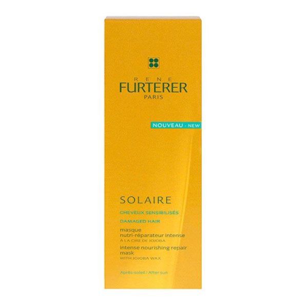 René Furterer Solaire Masque Nutri-réparateur intense - Cheveux sensibilisés : soleil, mer, piscine 