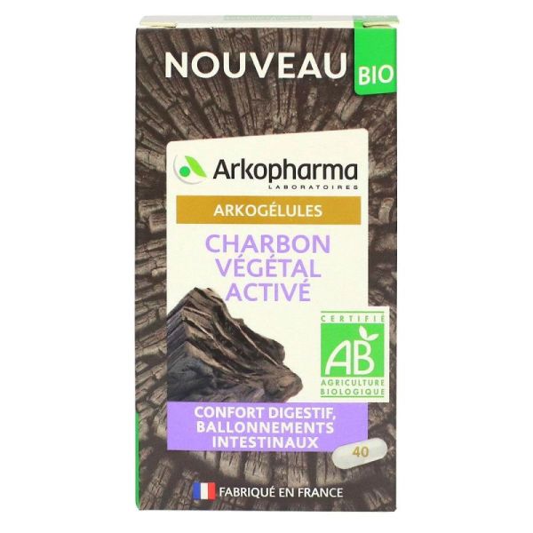 Charbon Vegetal 45 Gel Bio