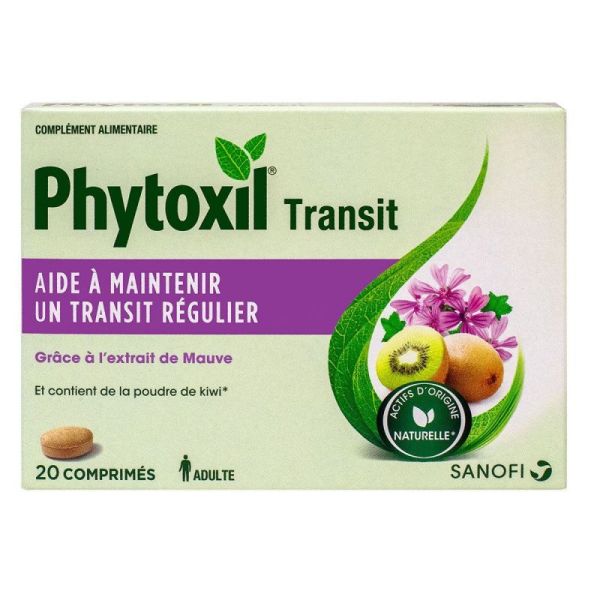 Phytoxil Transit 20 Comprimes