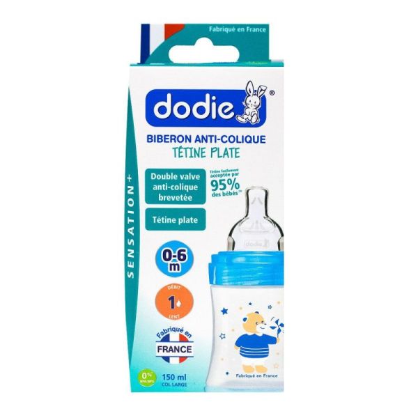 Dodie Bib 150ml T Pla1 Oiseau1