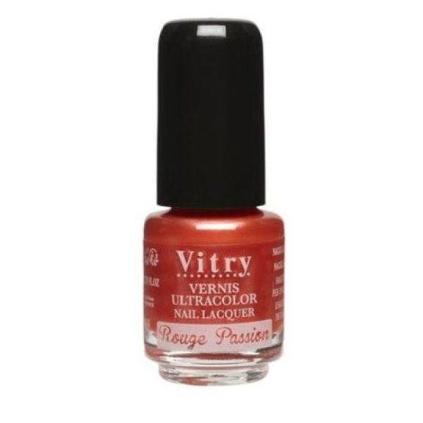 Vitry Vernis à Ongles Rouge Passion 4 mL
