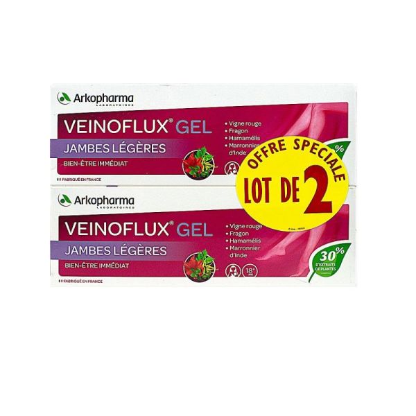 Veinoflux Gel Jam.leg.lot 2