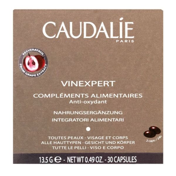 Caudalie Vinexpert Compl  Bte 30 Capsules