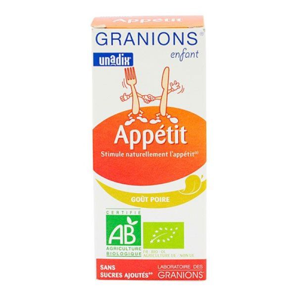 Granions Enfant Appetit Poire 125ml