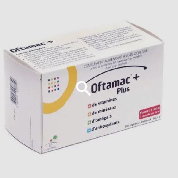oftamac plus, 180 capsules
