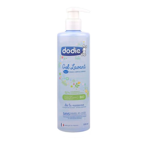 Dodie Gel Lavant 3 En 1 500ml