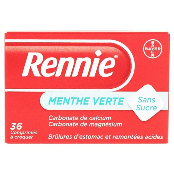 Rennie Sans Sucre Cpr Croq 36