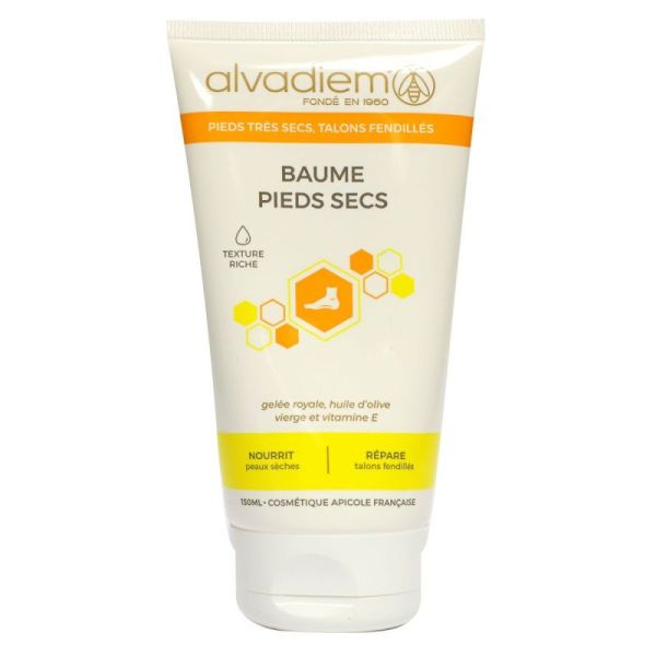 Alvadiem Baume pieds secs 150ml tube