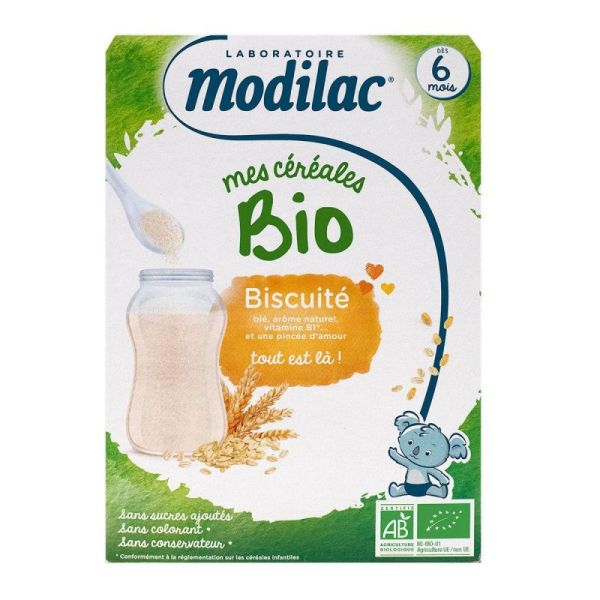 Modilac Cereales Bio Biscuit 250G