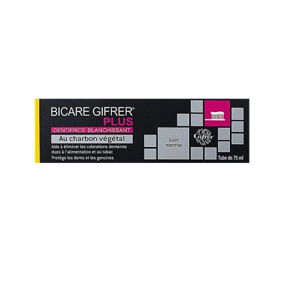 Bicare Plus Dent. Charbon 75ml