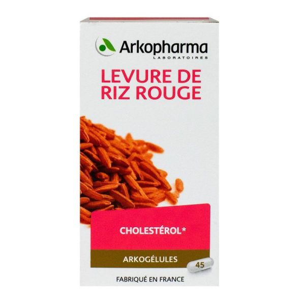 Arkog Levure De Riz Rouge 45gel