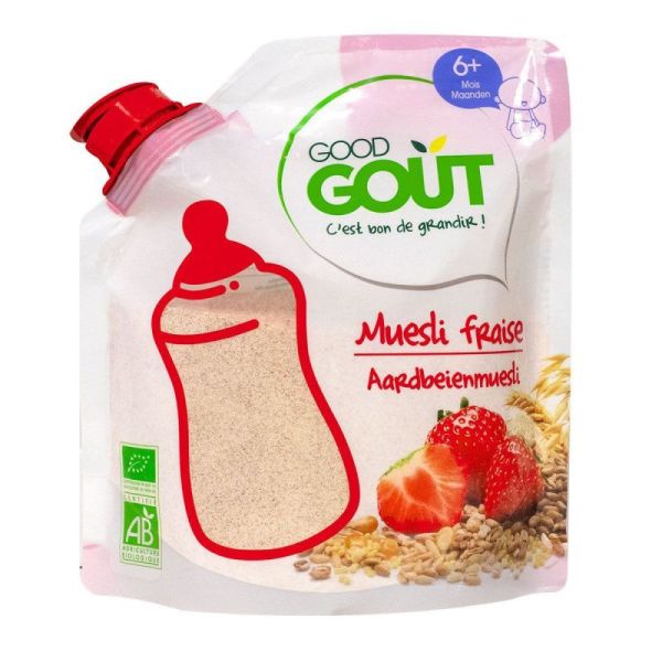 Good Gout Muesli Fraise 200g