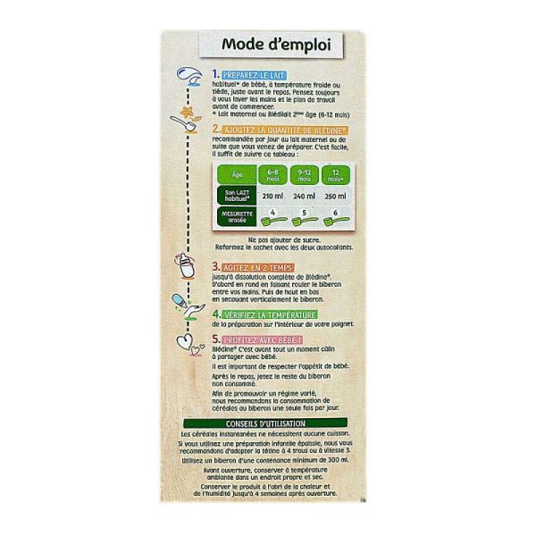 Blediner Legumes Du Potager 240g