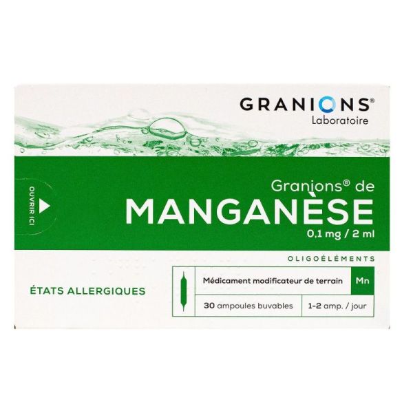 Granions Manganese Buv 2ml 30