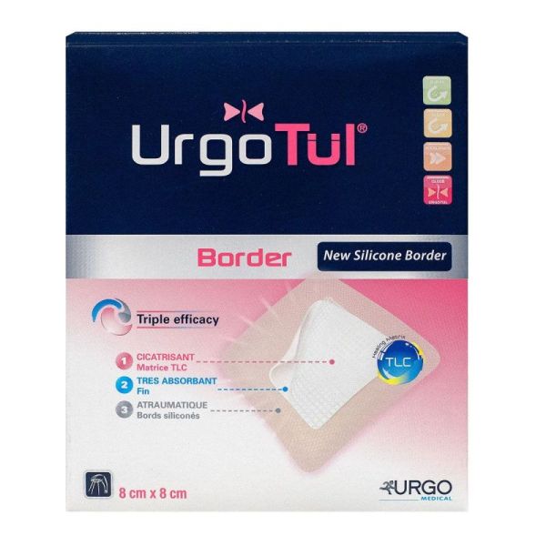 Urgotul Border 8x8cm Bte16